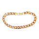 Pre Owned 9ct Mens Curb Bracelet ZN865